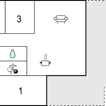 3 Bedroom In * Sjølund